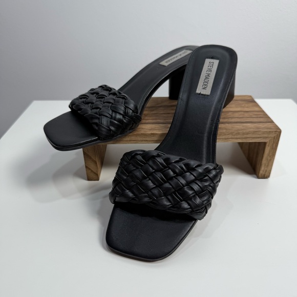 Steve Madden Shoes - Steve Madden Black Braided Women's Sandals